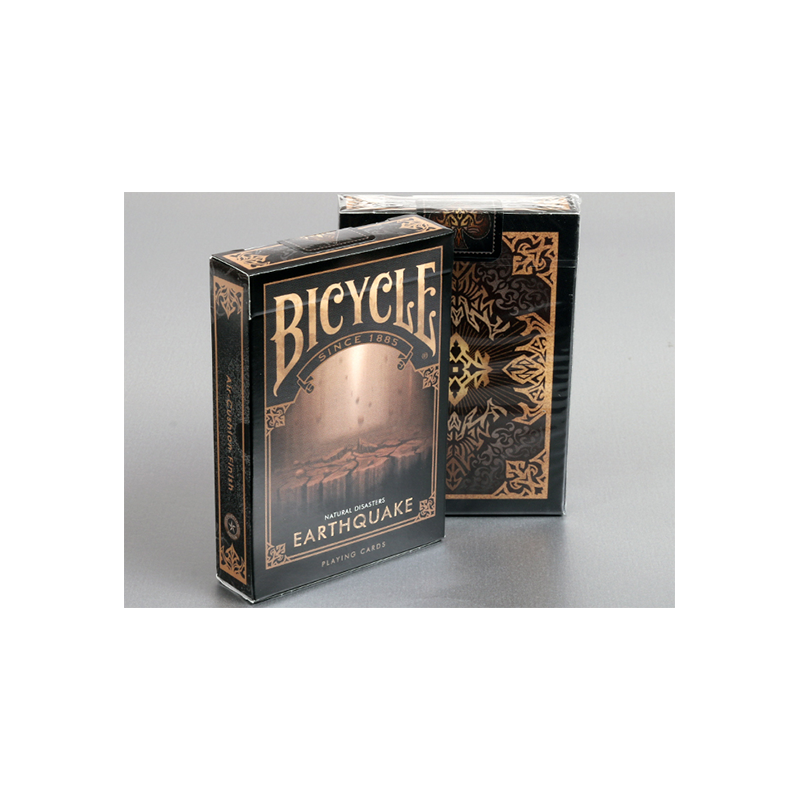 Bicycle Natural Disasters "Earthquake" by Collectable Playing Cards wwww.magiedirecte.com
