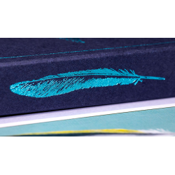 Feather Deck: Goldfinch Edition (Teal) by Joshua Jay wwww.magiedirecte.com