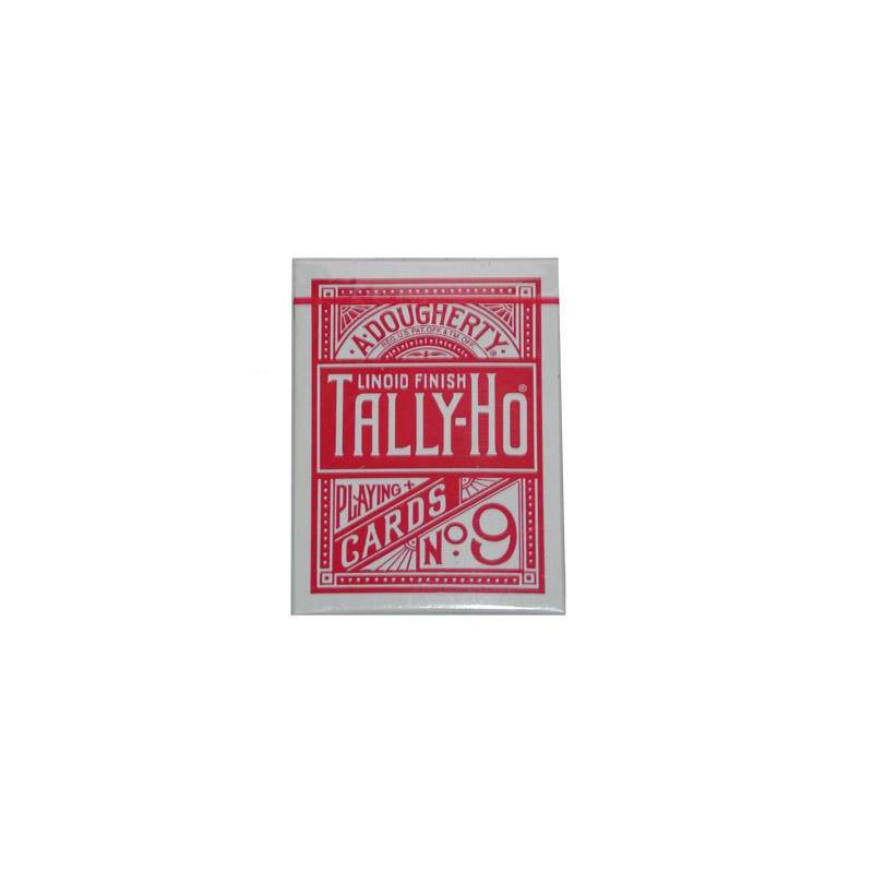 Cards Tally Ho Fan Back Poker size (Red) wwww.magiedirecte.com