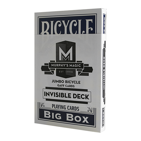 Jumbo Invisible Deck Bicycle (Blue) - Trick wwww.magiedirecte.com