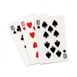 3 Card Monte (Blank) by Royal Magic - Trick wwww.magiedirecte.com