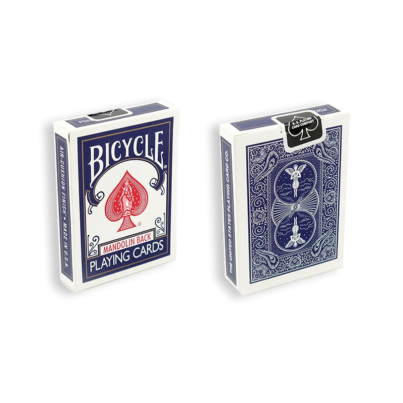 Bicycle Playing Cards 809 Mandolin Bleu by USPCC wwww.magiedirecte.com