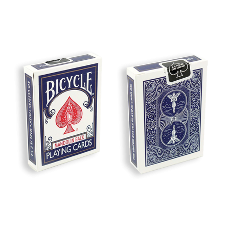 Bicycle Playing Cards 809 Mandolin Bleu by USPCC wwww.magiedirecte.com