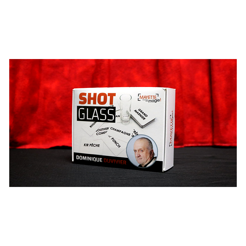 SHOT GLASS - Dominque Duvivier wwww.magiedirecte.com