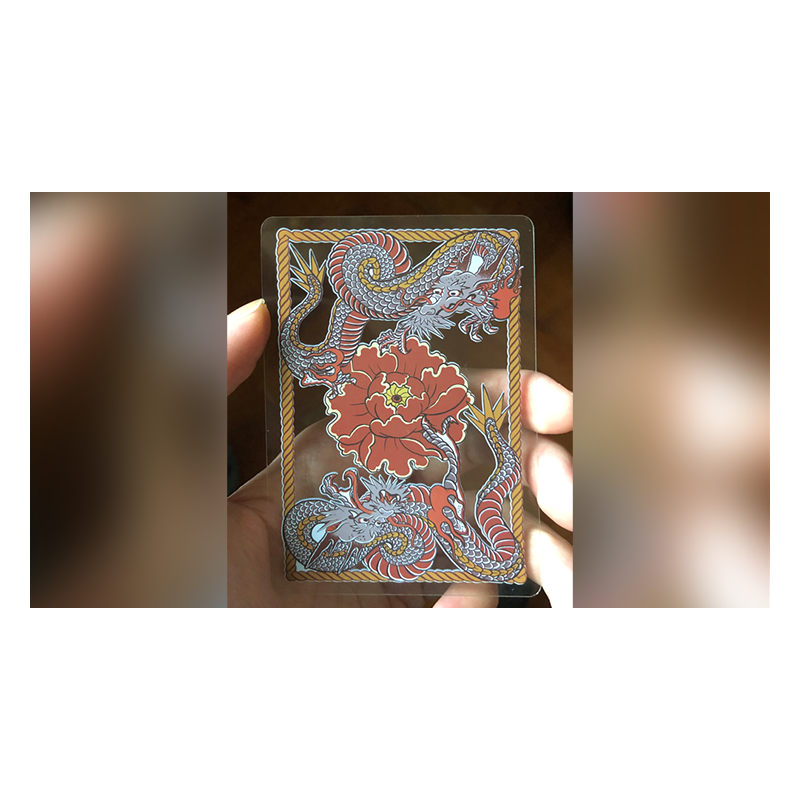 Dragon Transparent Playing Cards (Classic Silver) wwww.magiedirecte.com