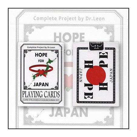 Hope Deck for Japanese Relief by US Playing Card wwww.magiedirecte.com