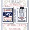 Erdnase 1902 Bee Playing Cards - Blue Smith No. 2 Back (Cambric Finish) - Limited Edition by Conjuring Arts wwww.magiedirecte.co