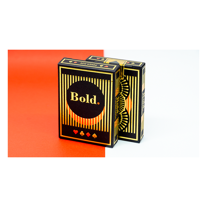 Bold (Deluxe Edition) Playing Cards by Elettra Deganello wwww.magiedirecte.com