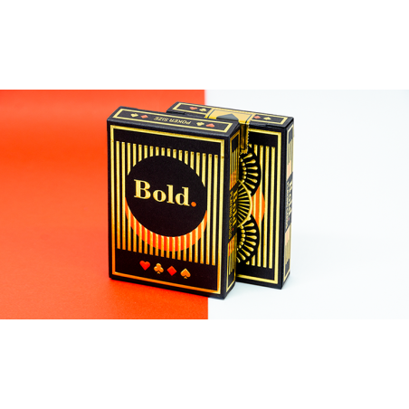 Bold (Deluxe Edition) Playing Cards by Elettra Deganello wwww.magiedirecte.com