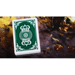 The Crown Deck (GREEN) from The Blue Crown wwww.magiedirecte.com