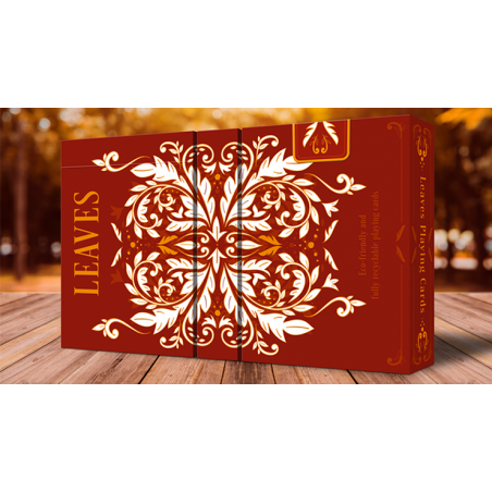 Leaves Autumn Playing Cards by Dutch Card House Company wwww.magiedirecte.com
