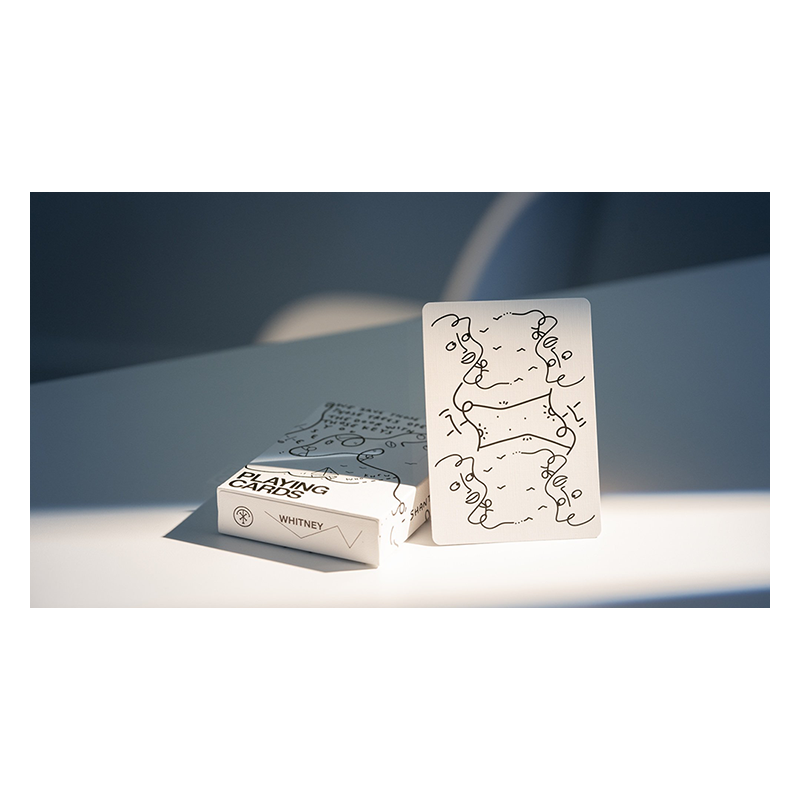 Shantell Martin (White) Playing Cards by theory11 wwww.magiedirecte.com