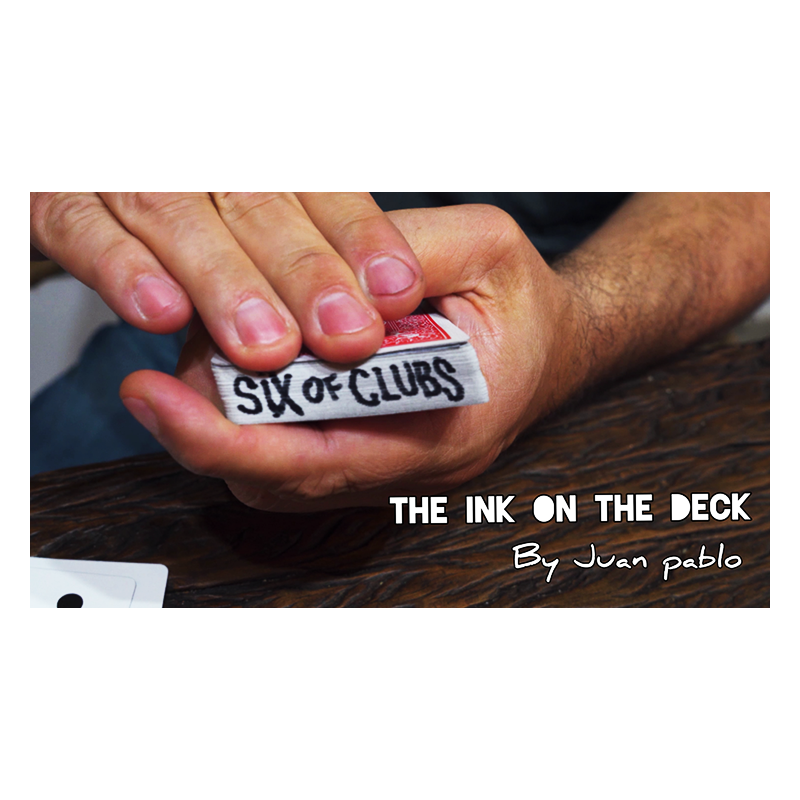 INK ON THE DECK by Juan Pablo - Trick wwww.magiedirecte.com