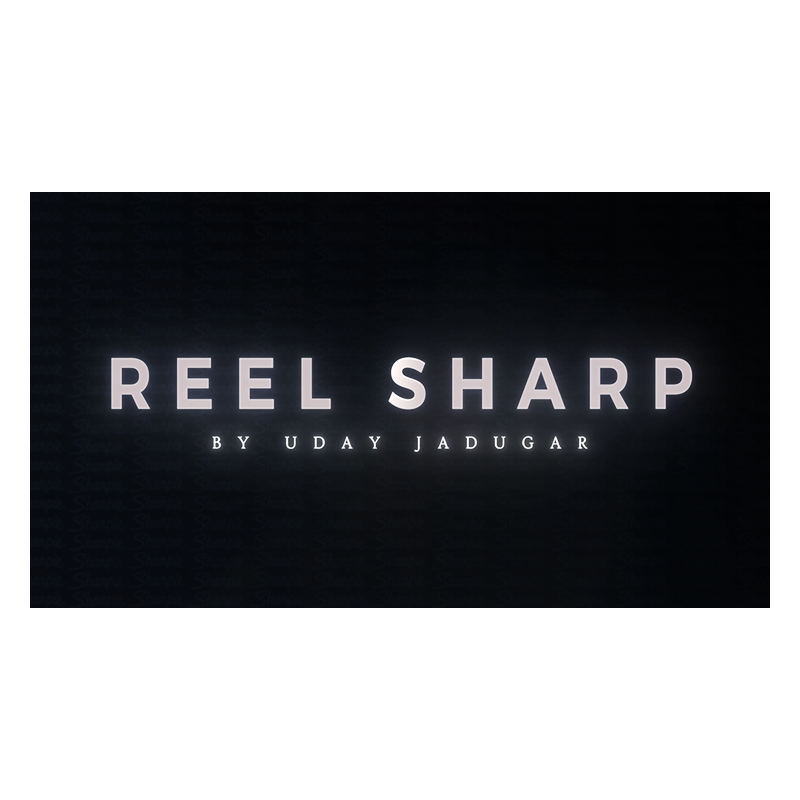 REEL SHARP (Gimmicks and Online Instructions) by UDAY - Trick wwww.magiedirecte.com