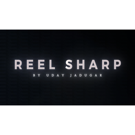 REEL SHARP (Gimmicks and Online Instructions) by UDAY - Trick wwww.magiedirecte.com