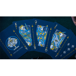 INFINITUM (Royal Blue) Playing Cards wwww.magiedirecte.com
