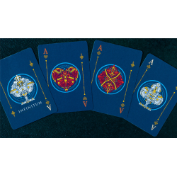 INFINITUM (Royal Blue) Playing Cards wwww.magiedirecte.com