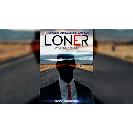 Loner Red (Gimmicks and Online Instructions) by Cameron Francis - Trick wwww.magiedirecte.com