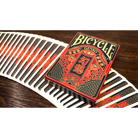 Bicycle Genso Blue Playing Cards by Card Experiment wwww.magiedirecte.com