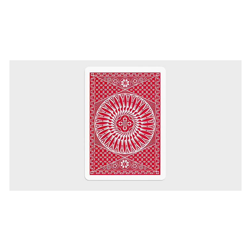 Tally Ho Circle Back Gaff Pack Red (6 Cards) by The Hanrahan Gaff Company wwww.magiedirecte.com