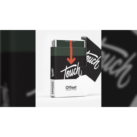 Offset Kaki Concept Playing Cards by Cardistry Touch wwww.magiedirecte.com