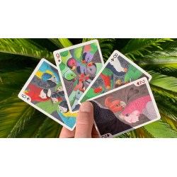 Bicycle Parrot Extinct Playing Cards wwww.magiedirecte.com