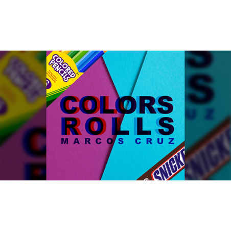 Colors Rolls by Marcos Cruz - Trick wwww.magiedirecte.com