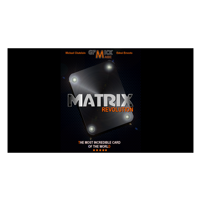 MATRIX REVOLUTION - (Bleu) wwww.magiedirecte.com