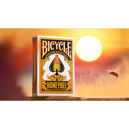 Bicycle Honeybee (Yellow) Playing Cards wwww.magiedirecte.com