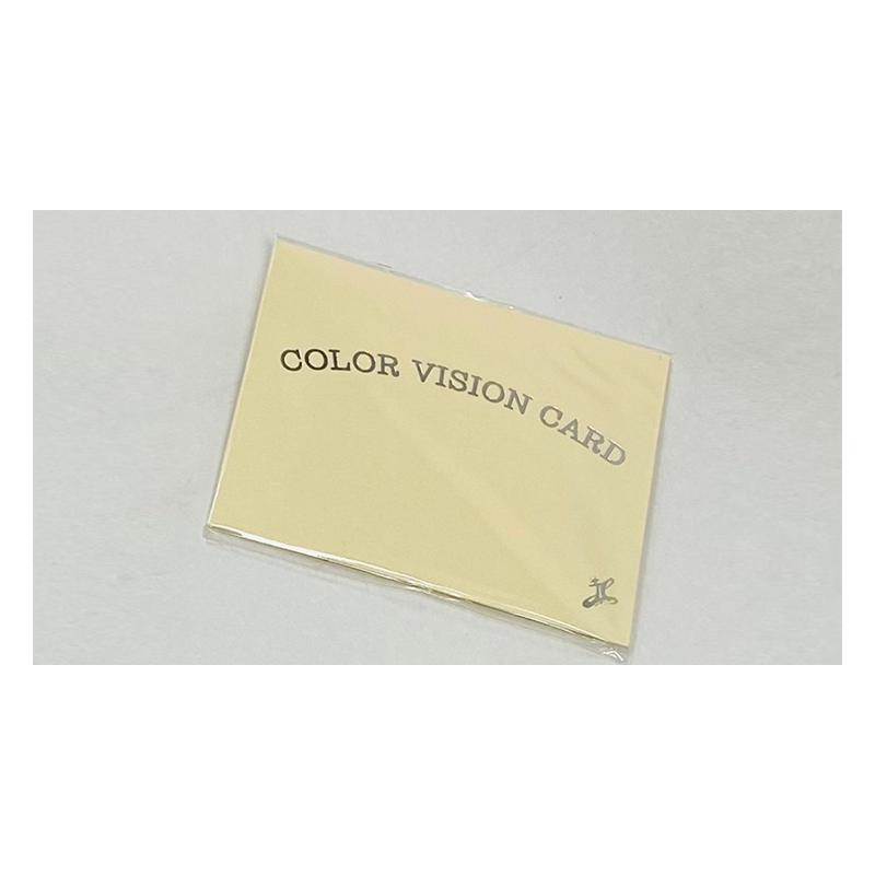 COLOR VISION CARD by JL Magic - Trick wwww.magiedirecte.com