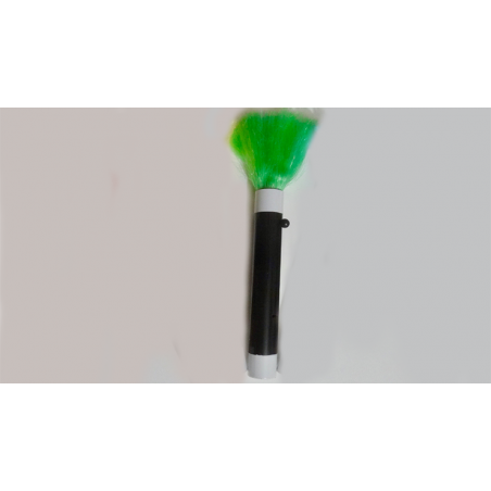 FEATHER DUSTER WAND - (Vert) wwww.magiedirecte.com