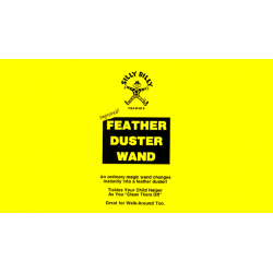 FEATHER DUSTER WAND - (Vert) wwww.magiedirecte.com