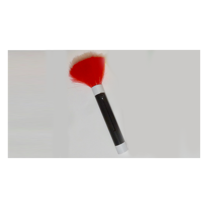 FEATHER DUSTER WAND - (Rouge) wwww.magiedirecte.com