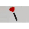 FEATHER DUSTER WAND - (Rouge) wwww.magiedirecte.com