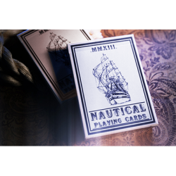 Nautical Playing Cards (Blue) by House of Playing Cards wwww.magiedirecte.com