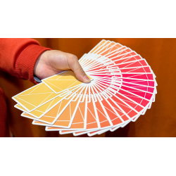Flexible Gradients Orange Playing Cards by TCC wwww.magiedirecte.com
