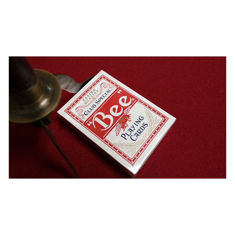 Bee Lotus Casino Grade (Red) Playing Cards wwww.magiedirecte.com