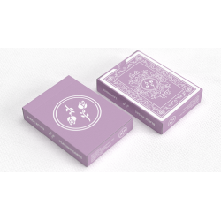Black Roses Lavender (Marked) Edition Playing Cards wwww.magiedirecte.com