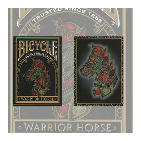 Bicycle Warrior Horse Deck by USPCC wwww.magiedirecte.com