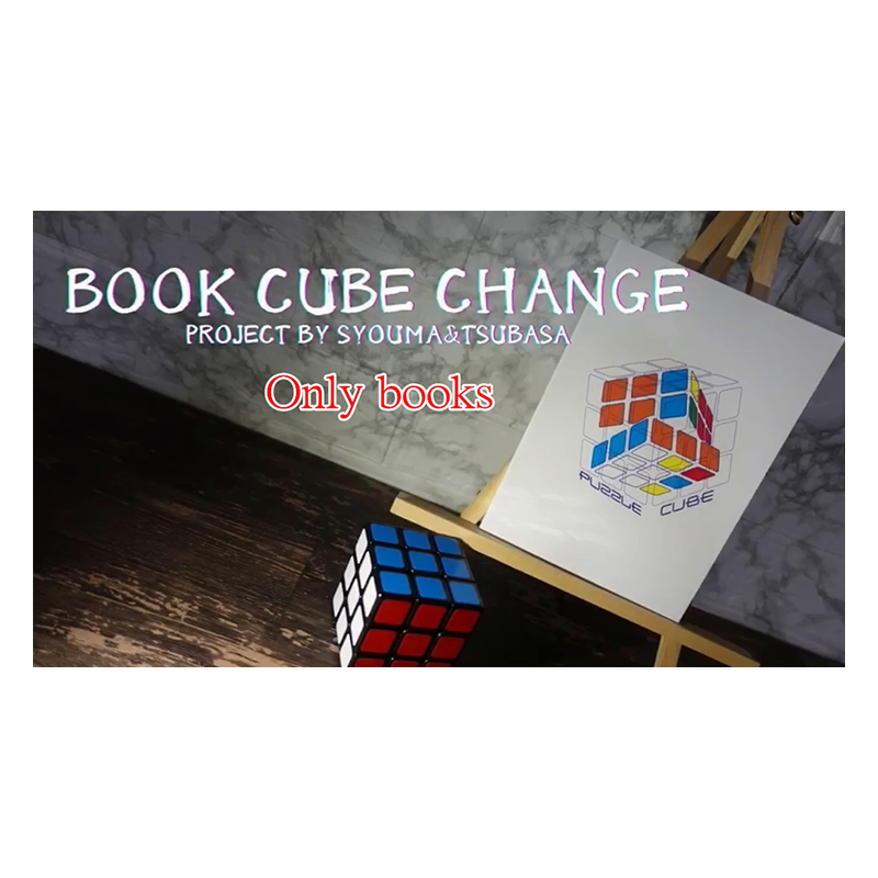 BOOK CUBE CHANGE wwww.magiedirecte.com