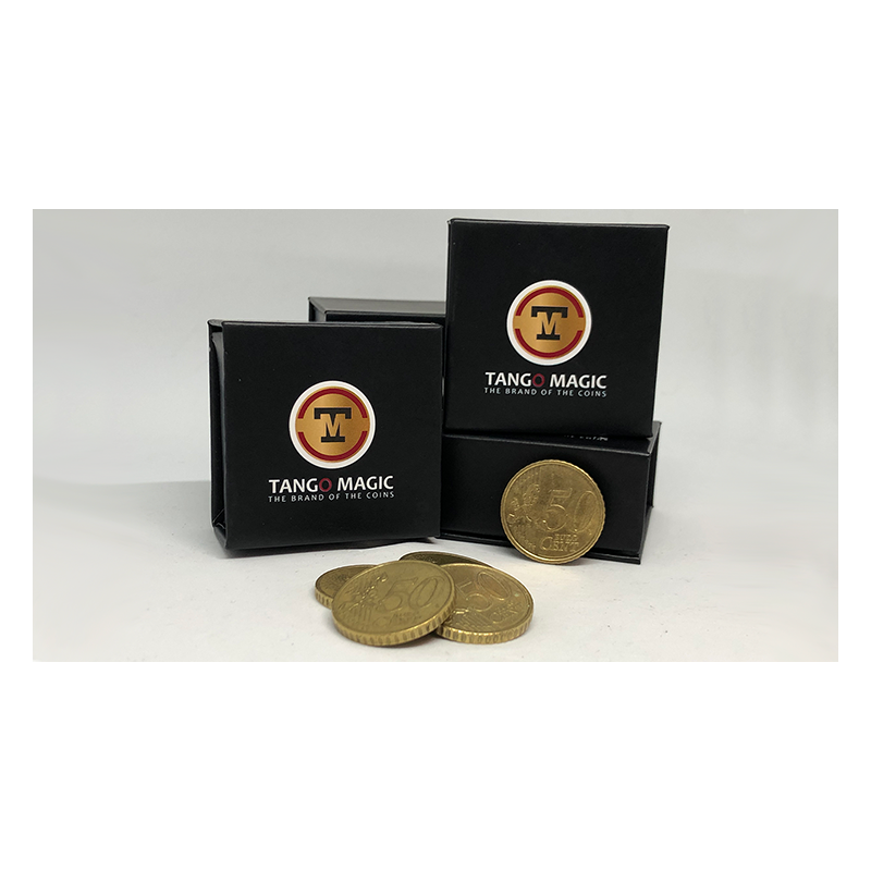 Perfect Shell Coin Set Euro 50 Cent (Shell and 4 Coins E0091) by Tango Magic - Trick wwww.magiedirecte.com