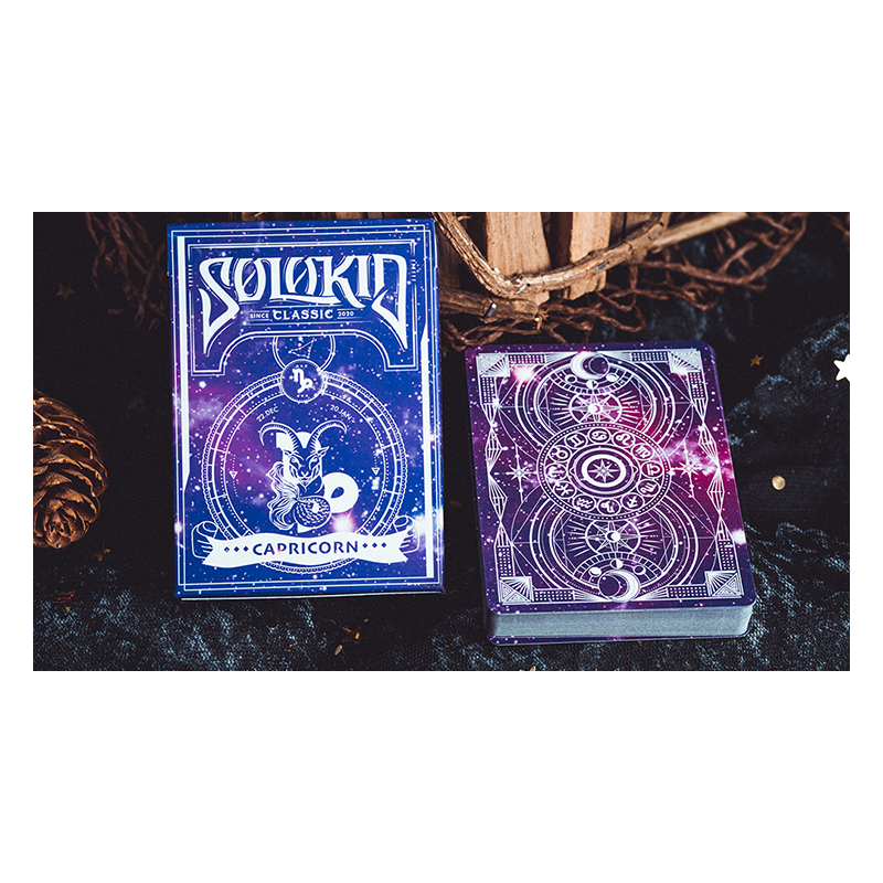 Solokid Constellation Series V2 (Capricorn) Playing Cards by BOCOPO wwww.magiedirecte.com