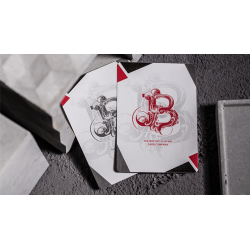 Cardistry Fanning (RED) Playing Cards wwww.magiedirecte.com