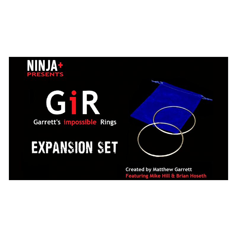 GIR Expansion Set BLACK (Gimmick and Online Instructions) by Matthew Garrett - Trick wwww.magiedirecte.com