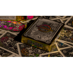 London Diffractor Gold Playing Cards wwww.magiedirecte.com