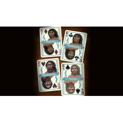 Evolution Of Mankind Playing Cards wwww.magiedirecte.com