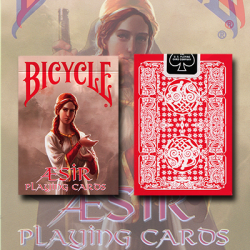 Bicycle AEsir Viking Gods Deck (Red) by US Playing Card Co. wwww.magiedirecte.com