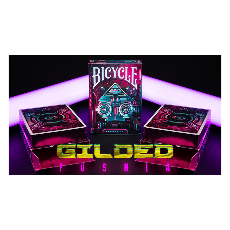 GILDED FUSHIA BICYCLE CYBERSHOCK wwww.magiedirecte.com