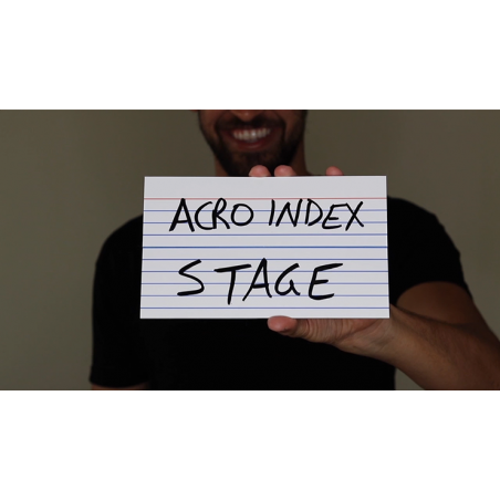 ACRO INDEX DRY ERASE LARGE 5"x8" wwww.magiedirecte.com