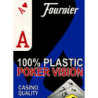 Fournier plastic Playing Cards Large Pips (bleu) wwww.magiedirecte.com